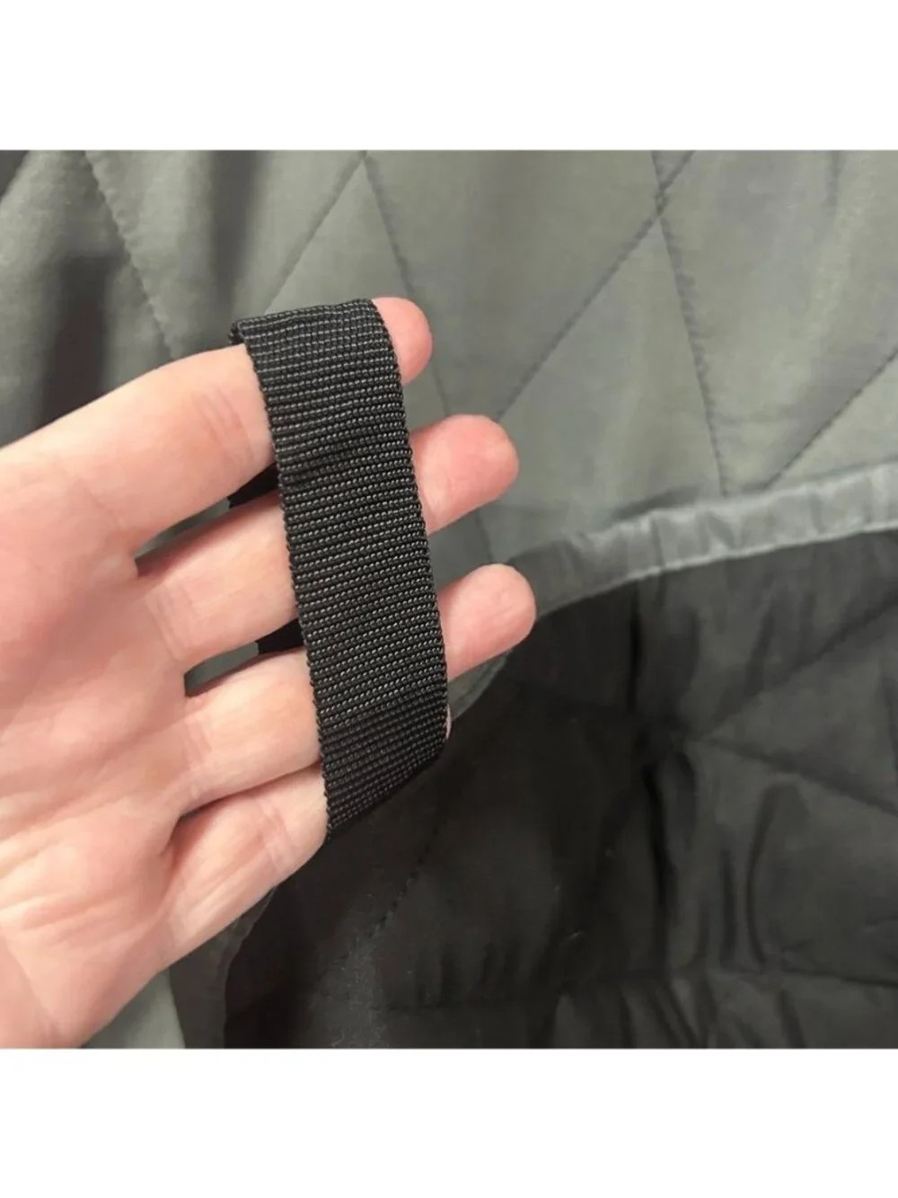 Mercedes-Benz Quilted Gray/Black Pet Seat Cover Blanket 52”x75” Adj Straps Logo